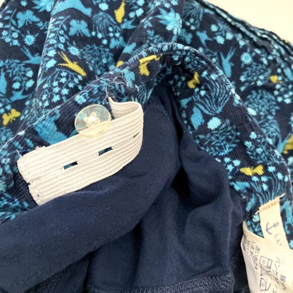 Lands End Fine Wale Horse Corduroy Skirt - Blue - 6 - Picture 7 of 9